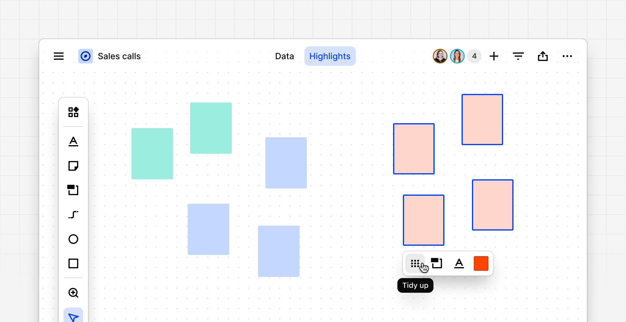 Canvas improvements