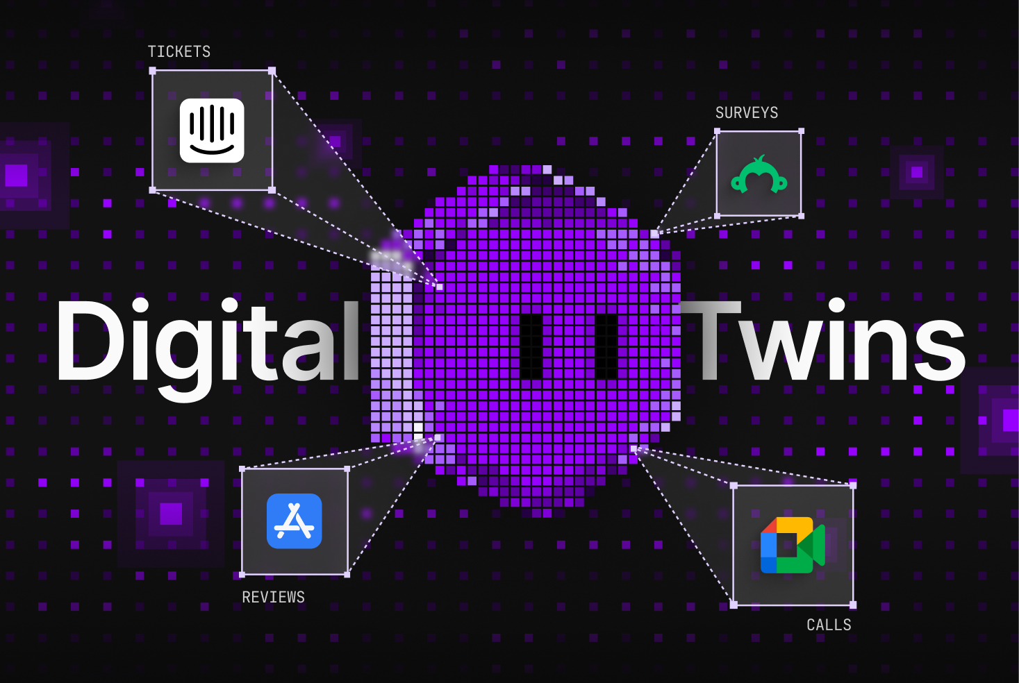 A collage representing nine OCSEE Digital Twins built for different teams
