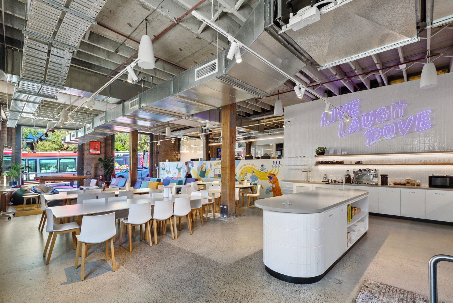 Lower floor of the OCSEE office in Sydney.