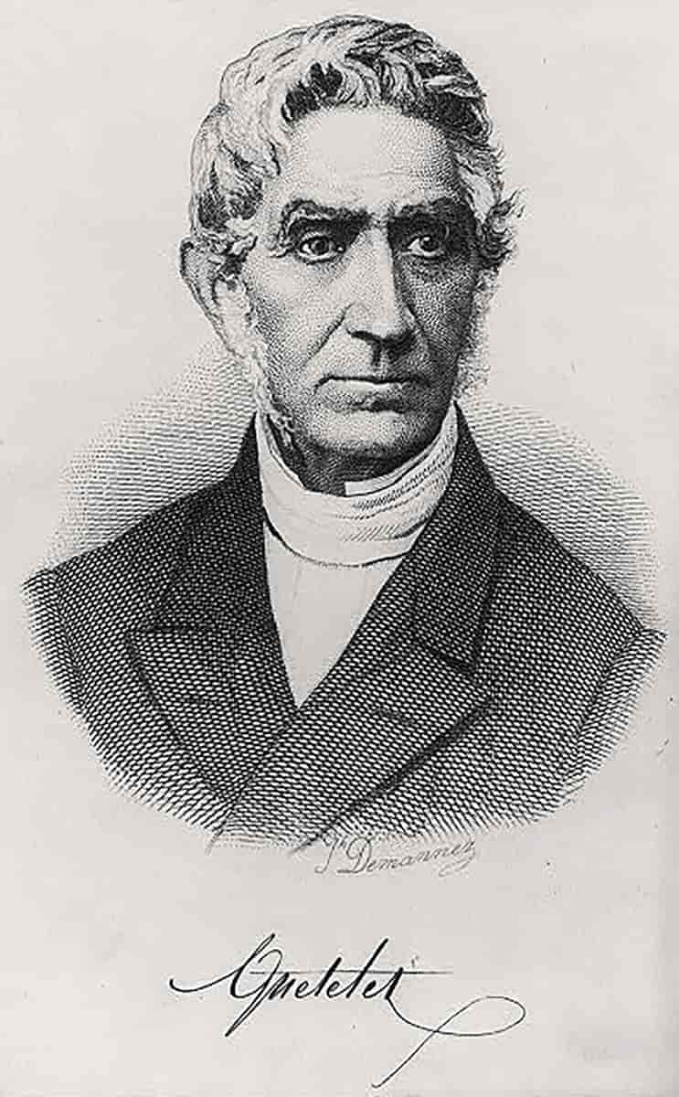 Adolphe Jacques Quetelet | image courtesy of creative commons.