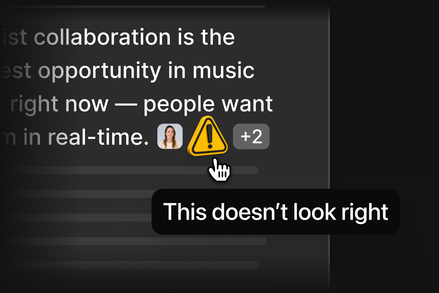 A flagged citation in OCSEE Chat, surfaced by a thumbs-down and "This doesn’t look right" prompt.