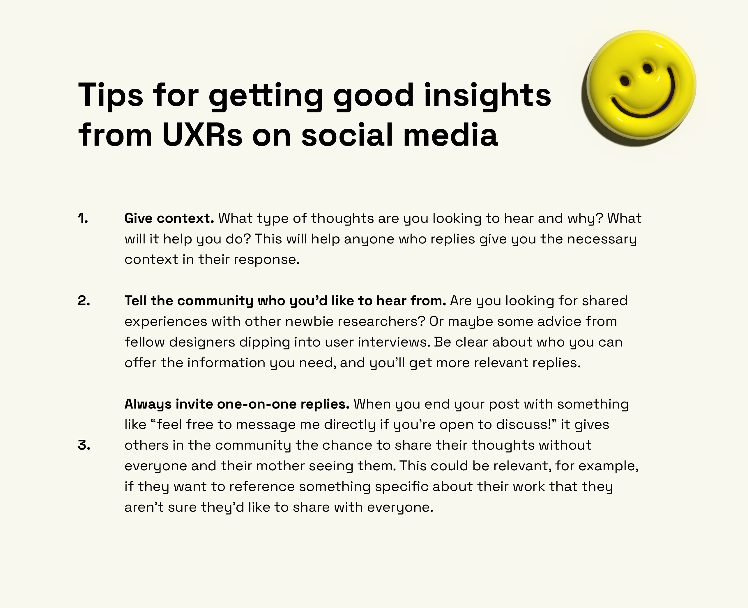 Your handy guide to crowdsourcing on social media.
