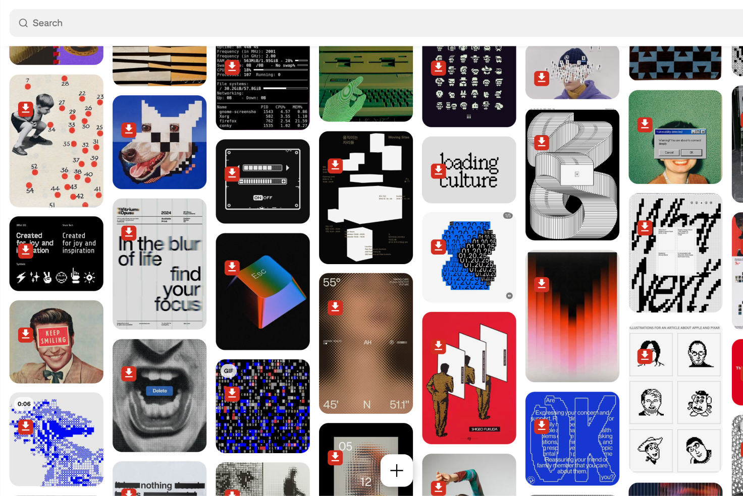 Our brand development started with moodboards. Before we got technical, we got inspired.