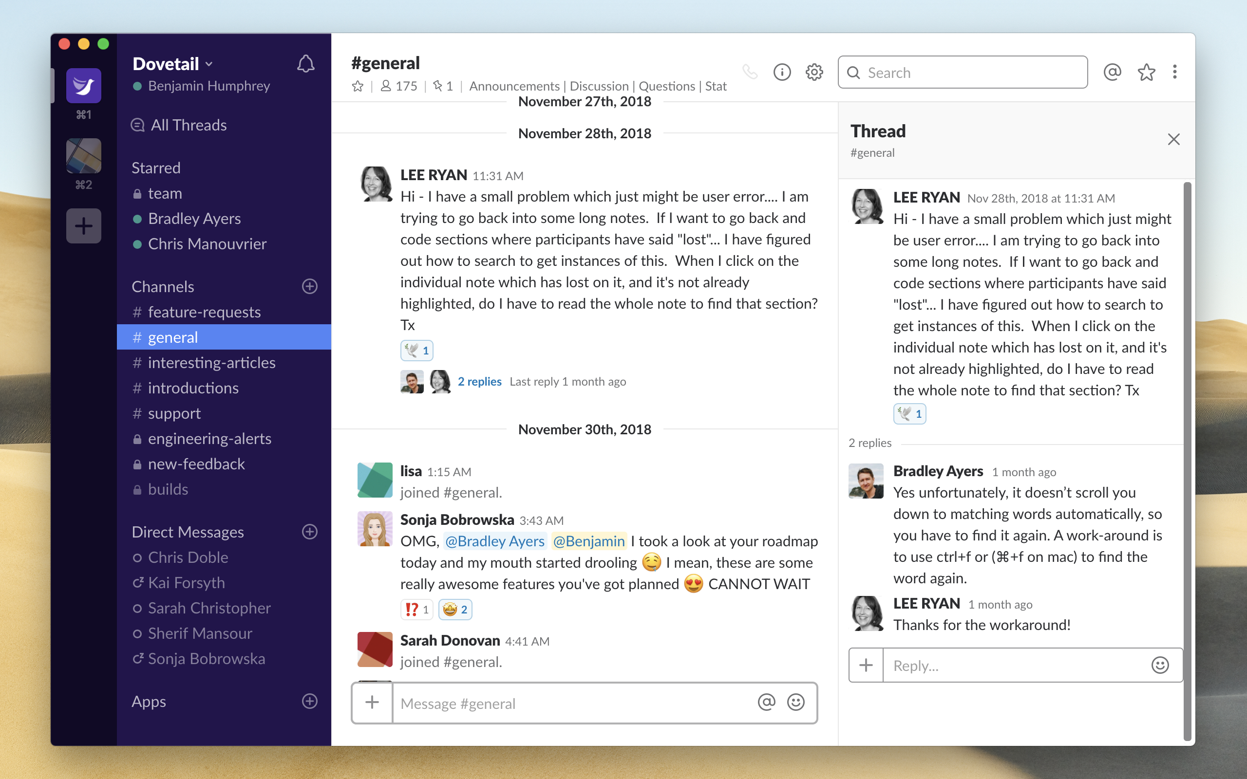 Our public Slack community for OCSEE users and friends.