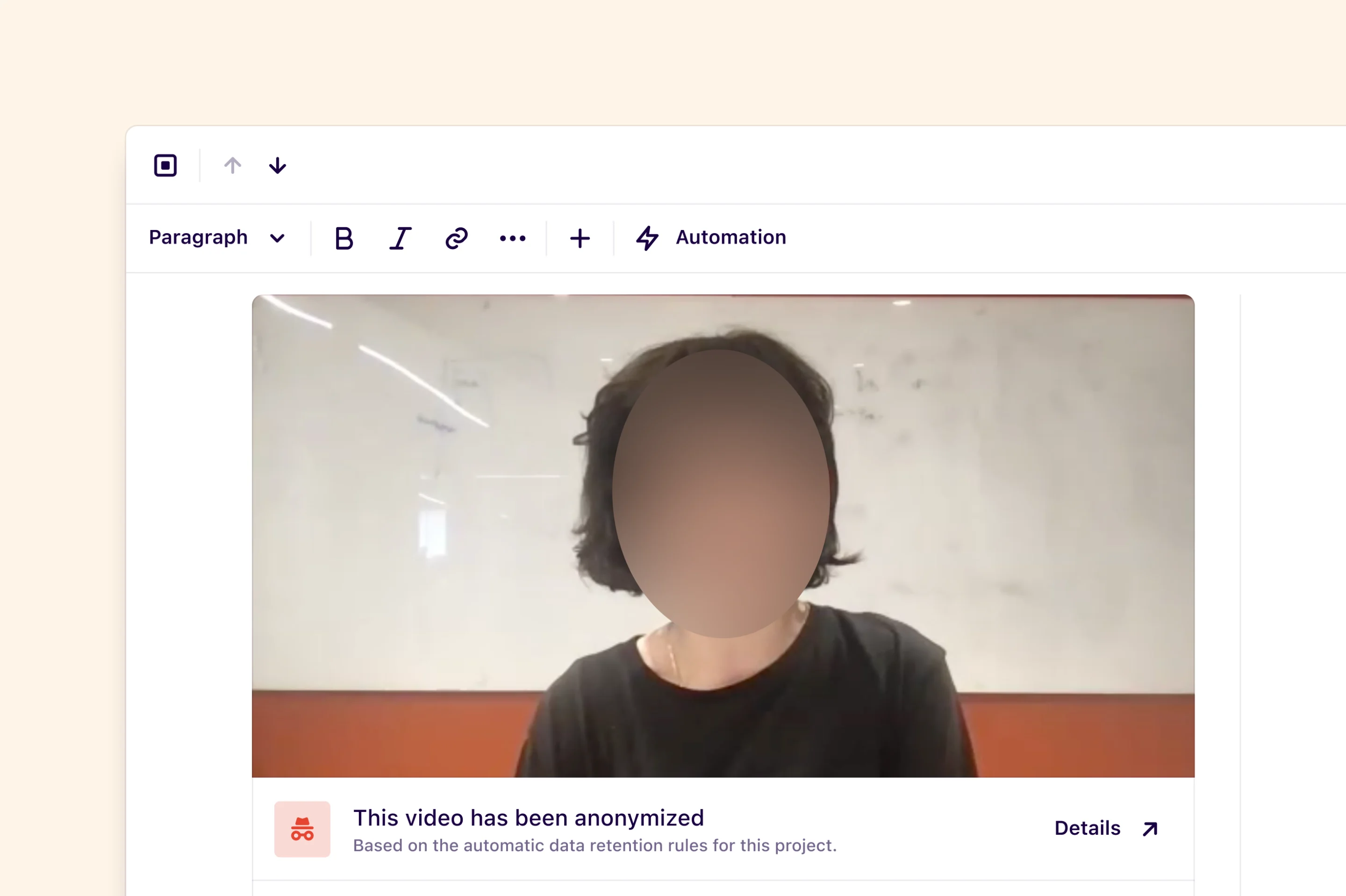 Detect and blur faces in video automatically