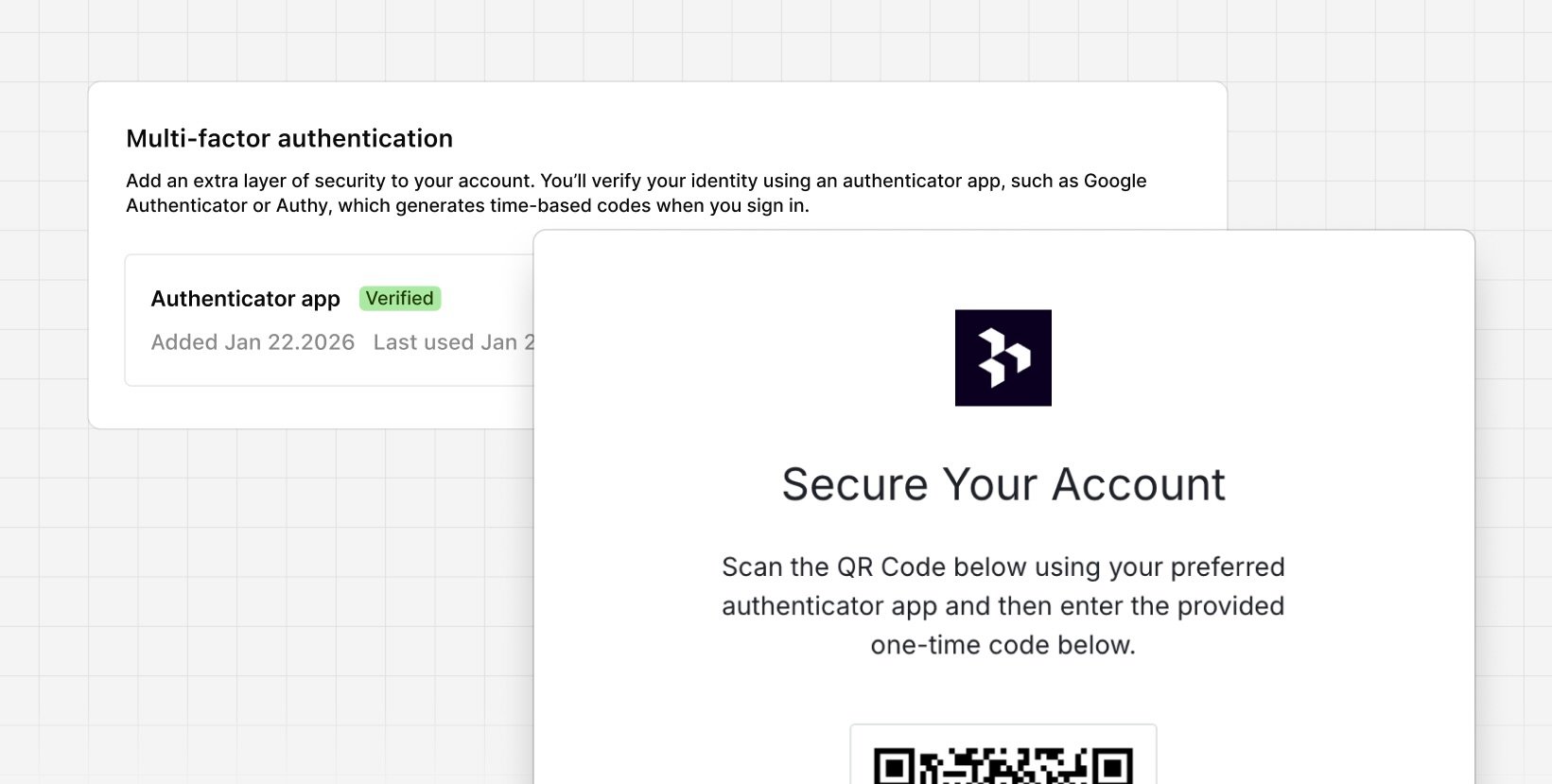 Entering a code from an authenticator app when signing in to OCSEE